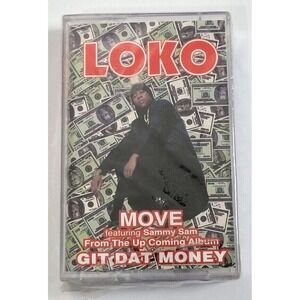 LOKO -‎ MOVE (1999) - HIP HOP CASSETTE - SEALED!